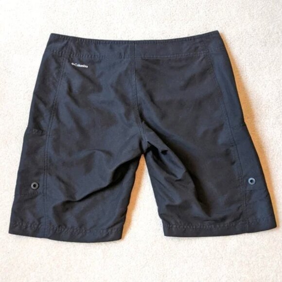 Columbia omni-shade black board shorts Sz 4W - Picture 5 of 6